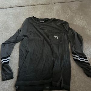 Pink shirt long sleeve,x